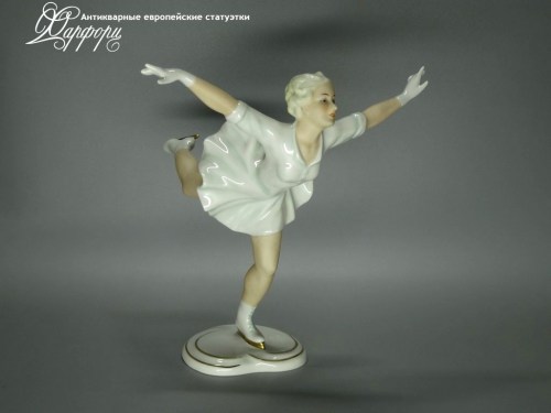 Купить фарфоровую статуэтку Schaubach Kunst Фигуристка